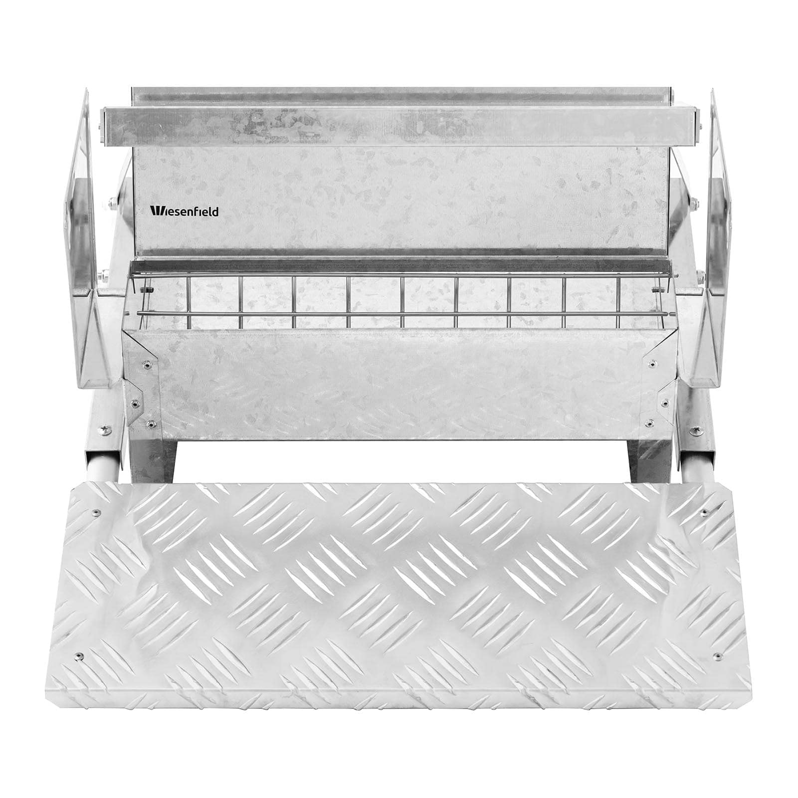 Mangiatoia per galline polli avicoli FREE RANGE capienza kg,27 ideale x