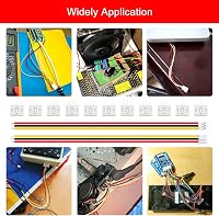 Lyeteung JST 2.0 PH 3 Pin Csatlakozó Készlet - 40 Szett Mini Mikro Konnektor 150mm 22AWG Kábellel és Anya Csatlakozóval - Elektronikai Szere 6