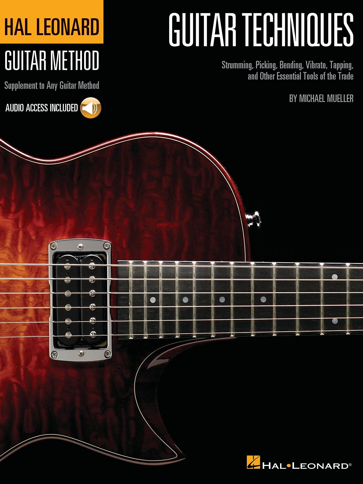 Guitar Techniques - Hal Leonard Guitar Method Book/Online Audio
