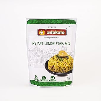 Adukale Lemon Poha Mix/Avalakki Bisi Nimbe Bhath Mix, 250g - image, photos