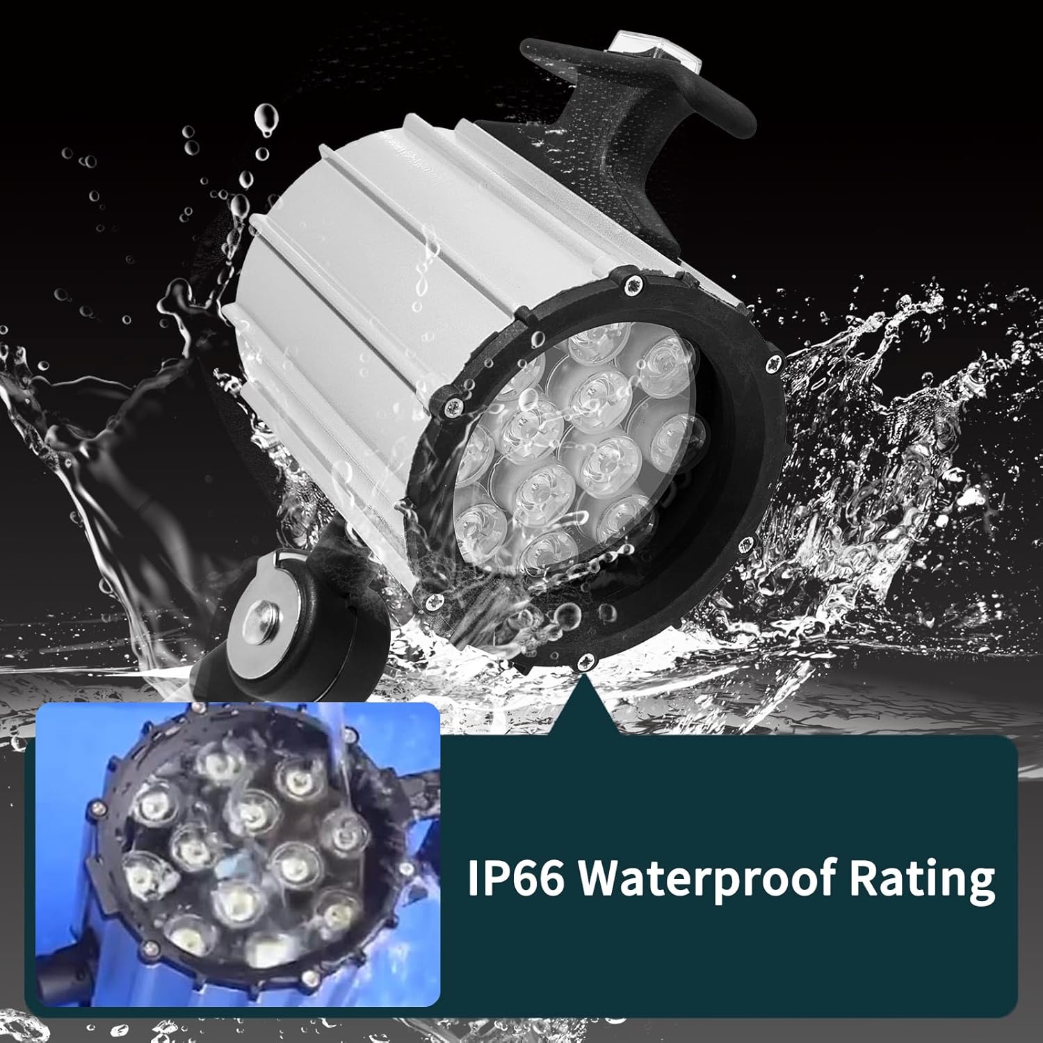 2025 LED Work Light, LED Waterproof Adjustable Angle,Long Arm machine work lamp,1800 Lumens Flexible Wood Lathe Light Drill Press Lighting 110-220v with plug (SWITH IN THE HEAD)