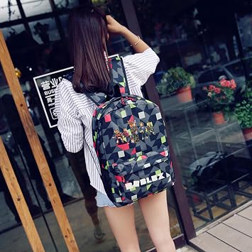 Roblx Backpack Boys Backpack Anime School Bags for Boys and Girls, Cute Cartoon Fashion Backpack,Gift for Children and Teenagers for School and Travel - 010