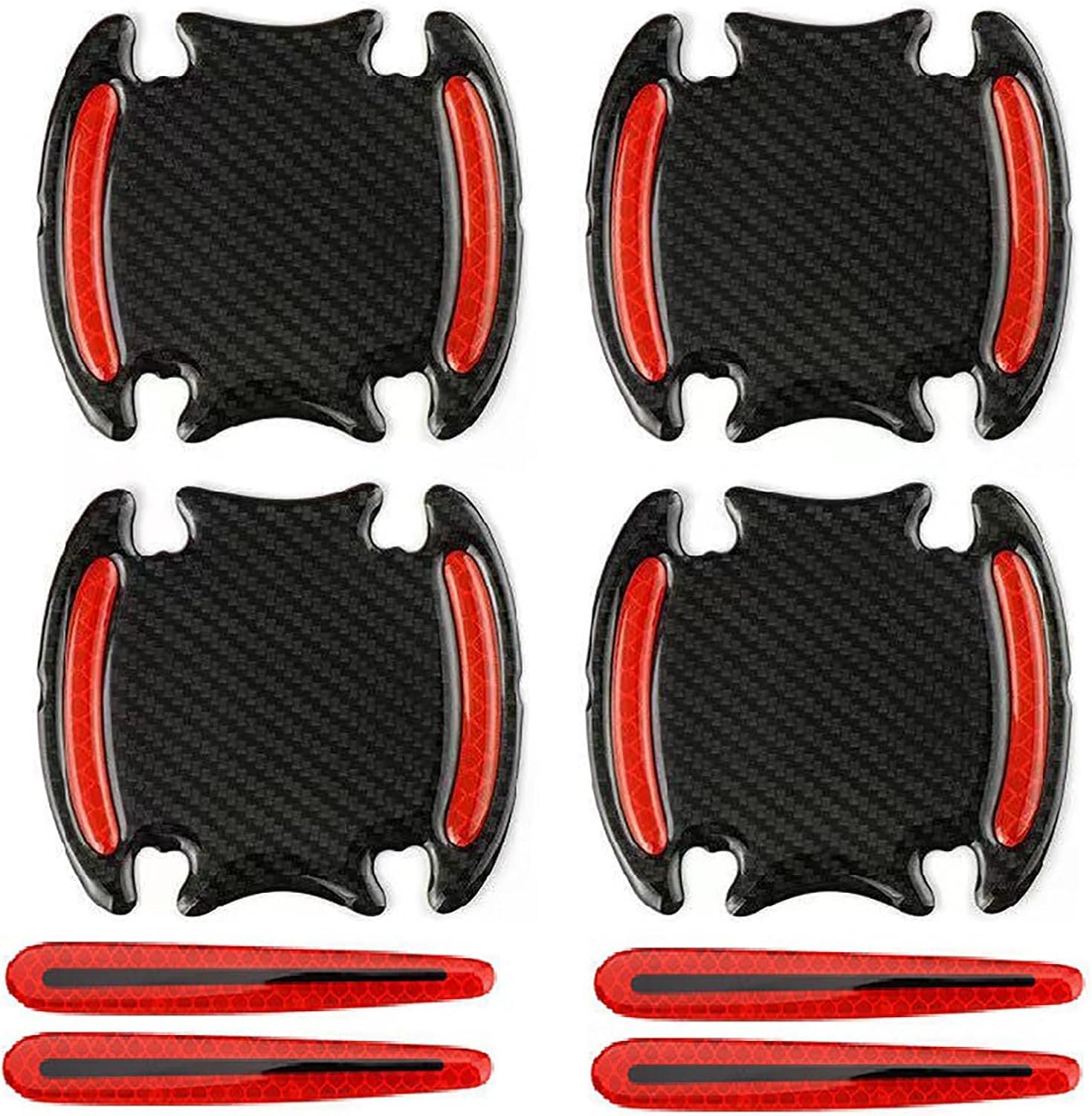 UQHENZO Car Door Handle Cup Protector for Ford Fiesta / 3-türer (Typ MK7 Bj.10/2008-2012)