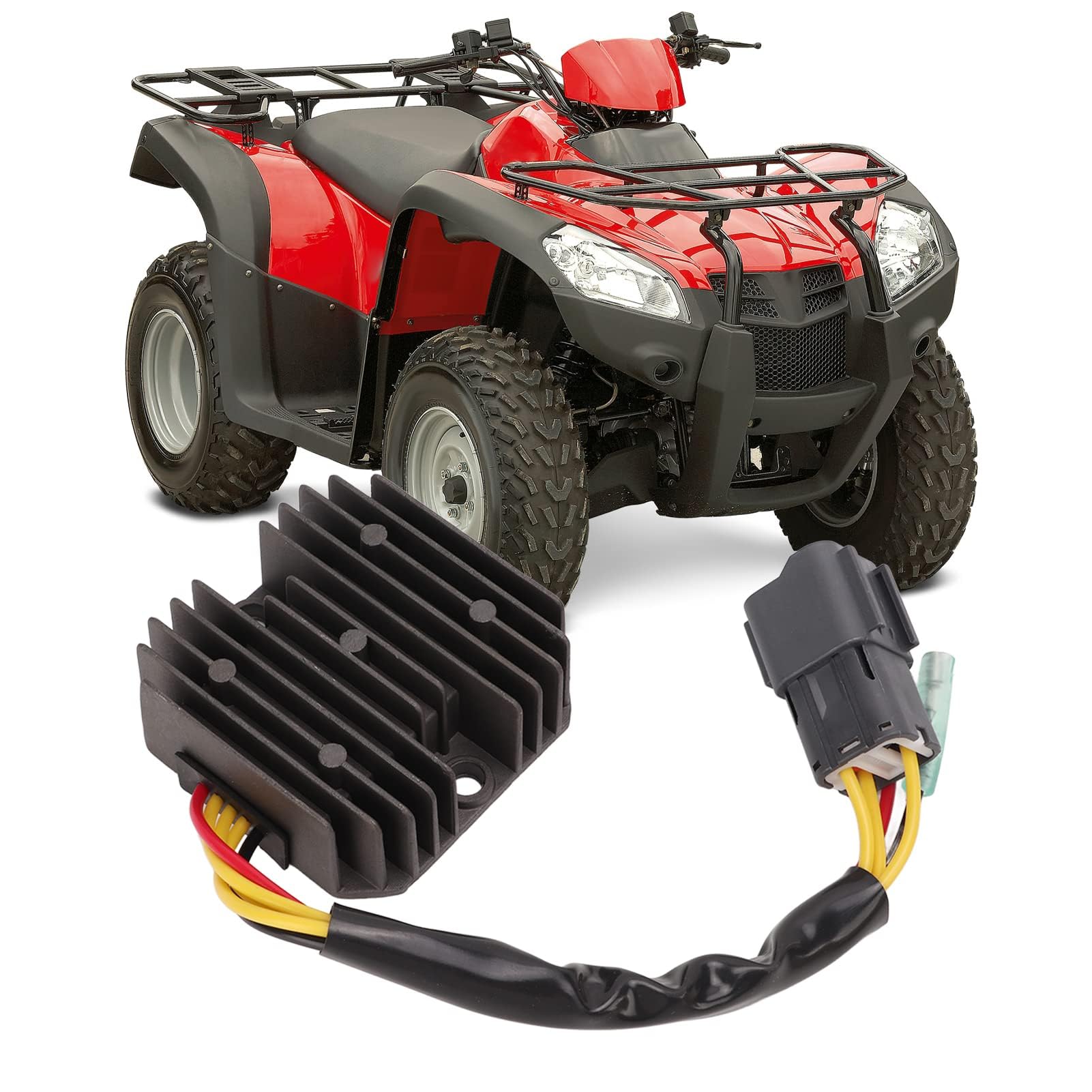 12V ATV Prostownik 31600 LBA7 900 Regulator Napięcia ze Stopu Aluminium Zamiennik dla MXU250 UXV 500 MXU 500