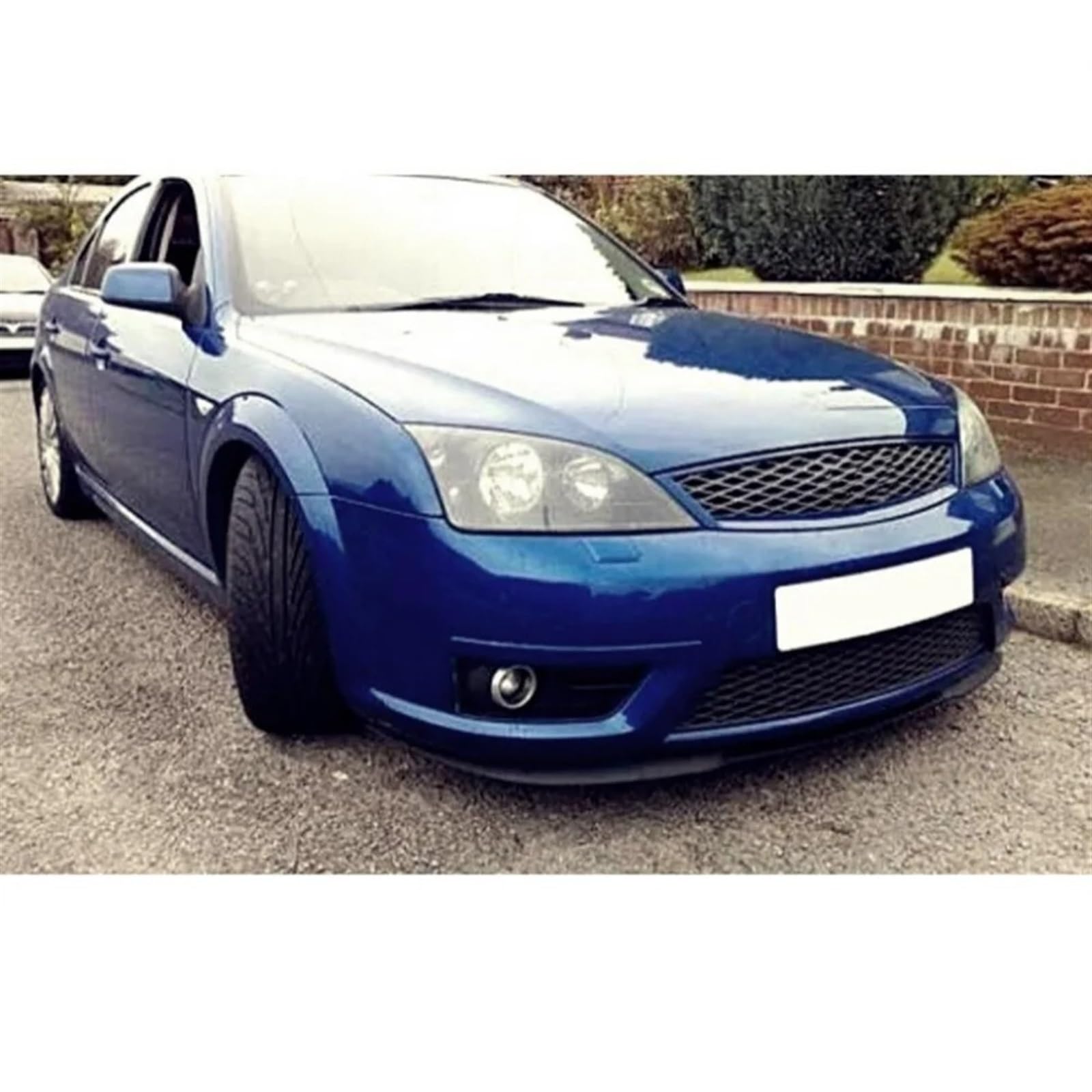 Frontspoilerlippe Spoiler Für Ford Für Mondeo MK3 Für Limousine SW Frontschürze Lippe Für CUPRA R Auto Zubehör Spoiler Klappe Universal 3 Stücke Body Kit Außen Teil Tuning ﻿ Auto Frontlippe Frontspoil