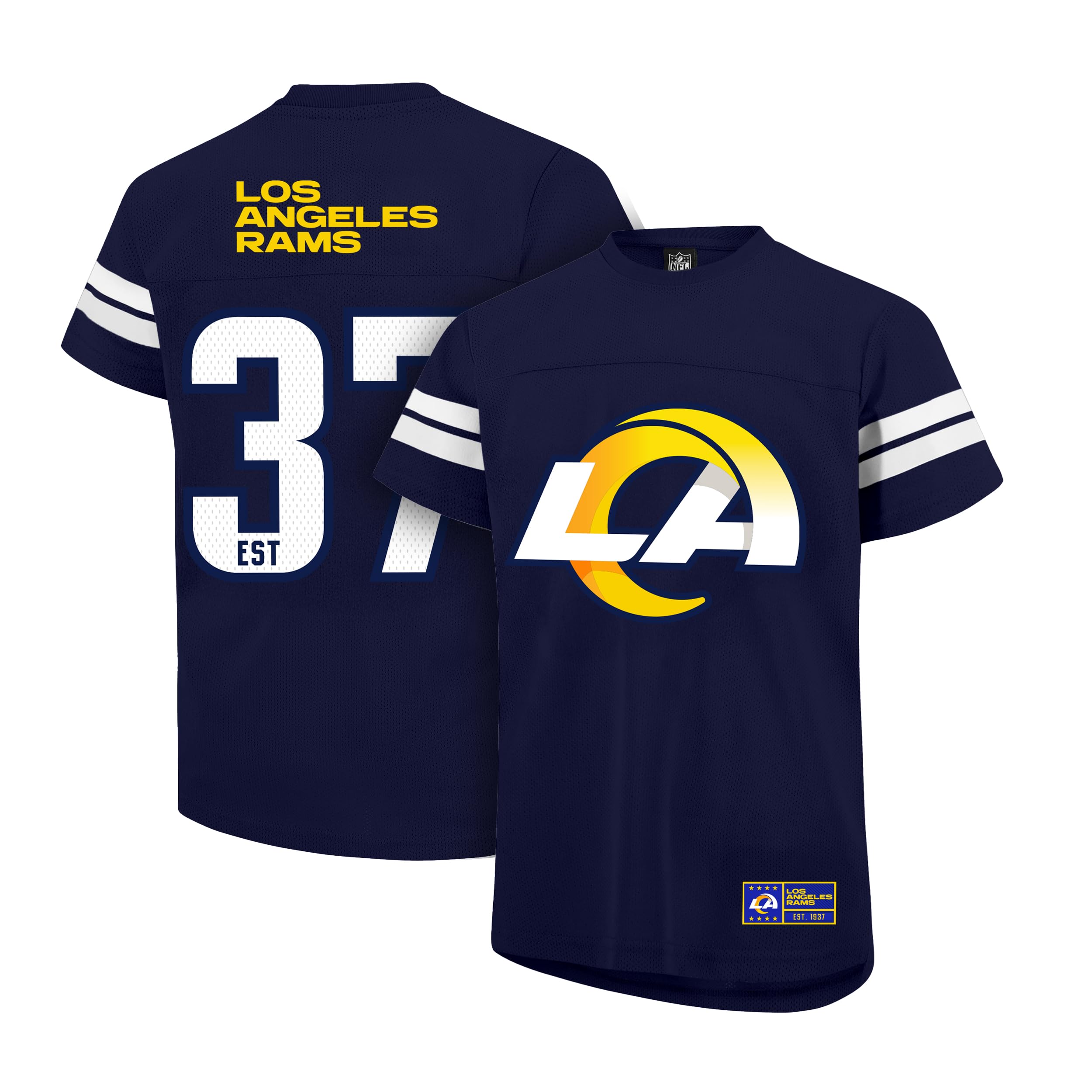 Ultra Game NFL Boys Mesh Vintage Jersey Tee Shirt