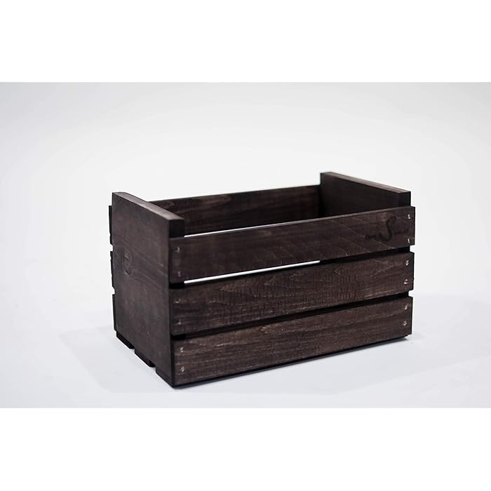 Buy Darla'Studio 66 Vintage Dark Stained 45 RPM Record Holder Wood