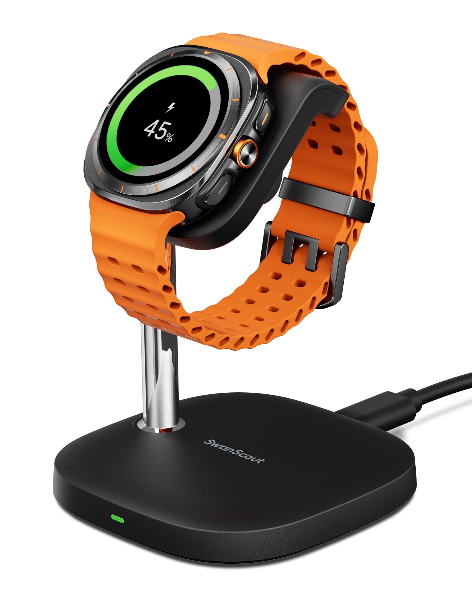Amazon.co.jp: SwanScout 505S、Galaxy Watch FE/7/Ultra/6対応充電器 