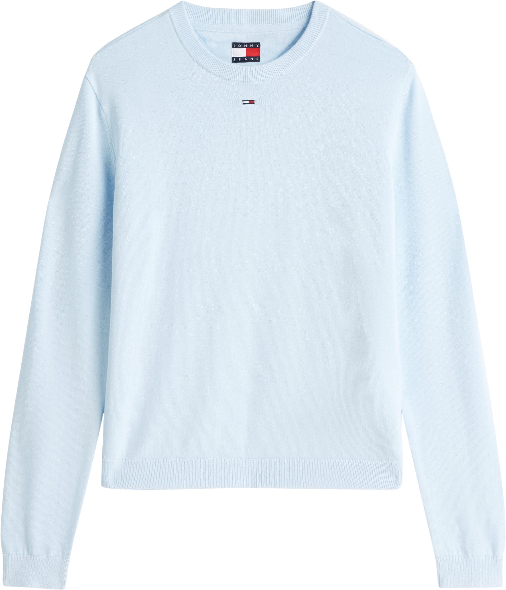 Tommy Jeans Jersey Mujer Essential Crew de lagodón