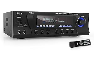 Pyle Home 300W Digital Stereo Receiver System with AM/FM Qtz. Tuner