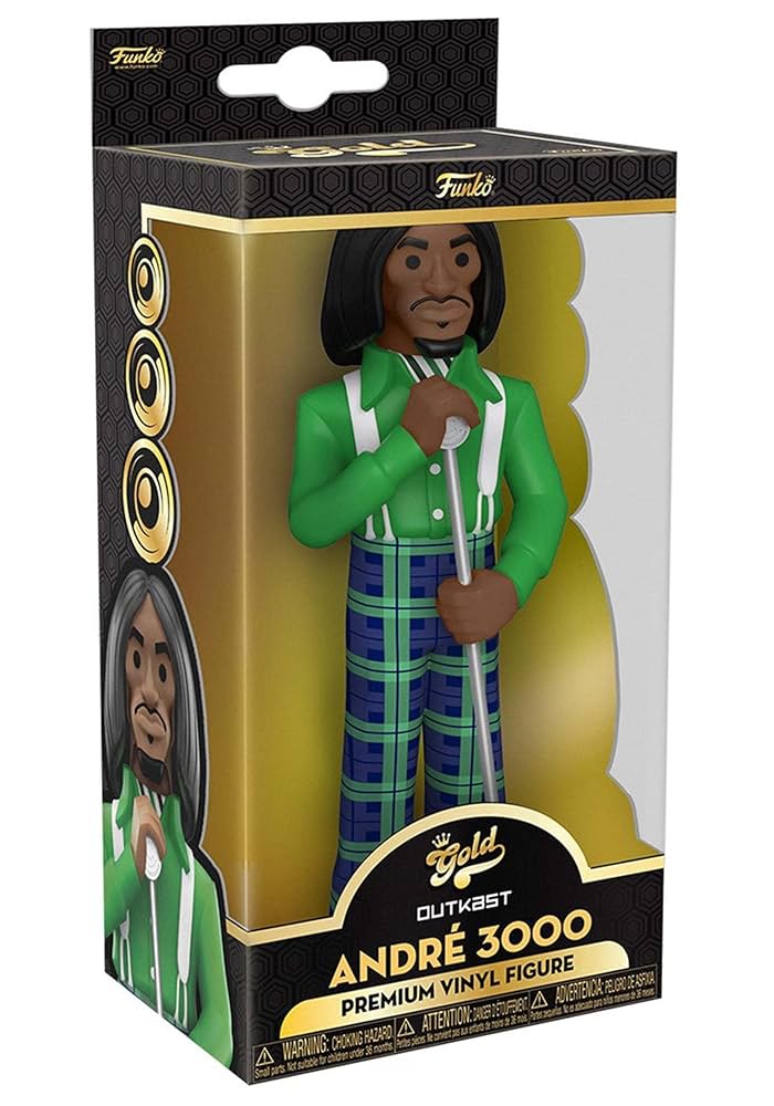 Outkast Big Boi Andre3000 フィギュア Funko Vinyl Gold Outkast Andre 3000 Black and Gold 12 Inch Vinyl