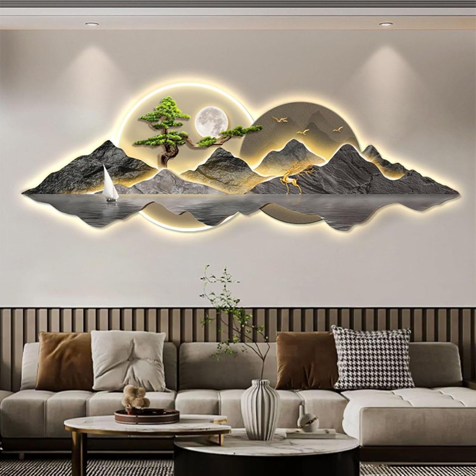 Amazon.com: Wall Art Decor, 3D Wall Sculptures Painting Hanging