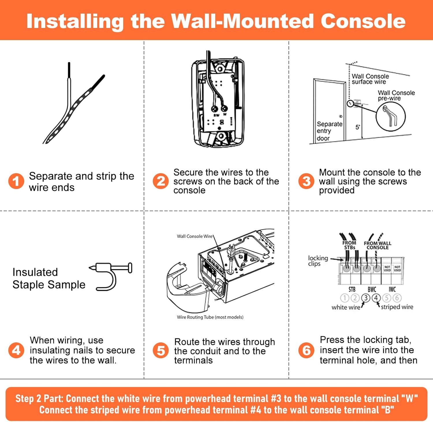 39165R Wall Console, Sure Lock + Light Control Series II Garage Door Opener (1 Pack) Replace for 37351R, GBWCSL2-BX, 34026A-R1, GPWC-BX, GPWC-2WLB