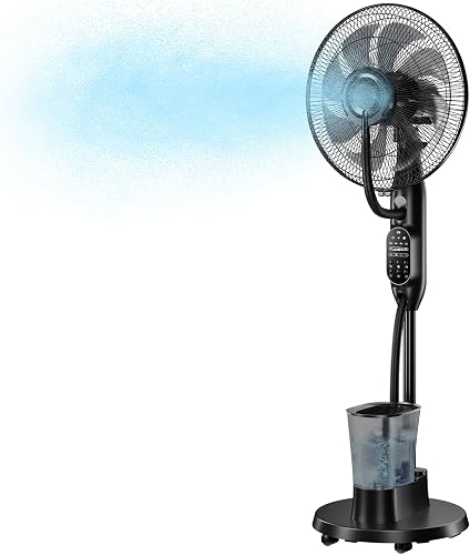 喷雾落地风扇 8叶加湿静音