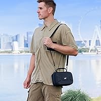 Vista 8 de JJC Osmo Pocket 3 - Funda de transporte portátil para DJI Osmo Pocket 3 Creator Combo, Osmo Pocket 3 Funda protectora de viaje con correa