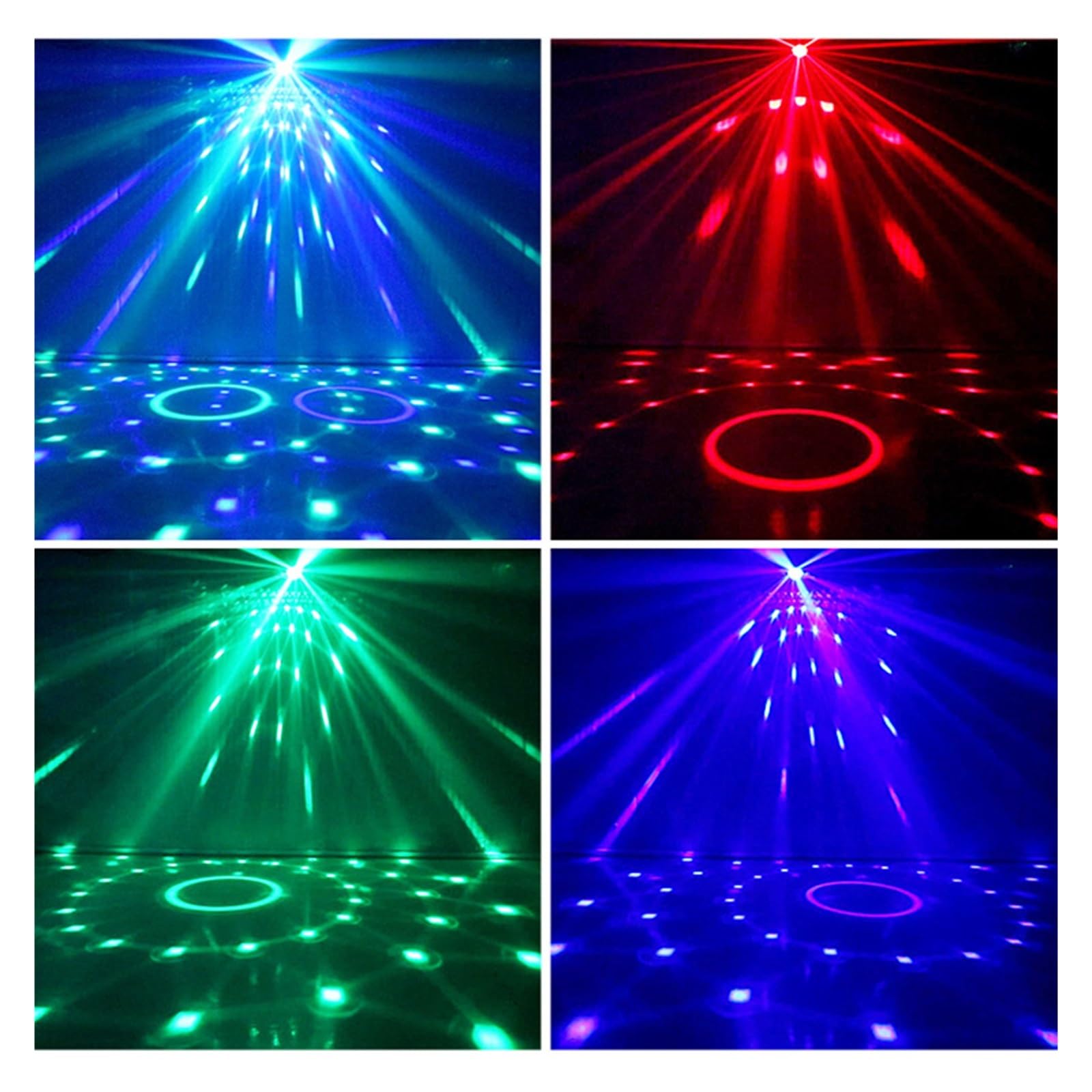 di altoparlanti for DJ da palco USB portatile ricaricabile con lampada festa all'aperto for matrimoni supporto for sfera magica discoteca RGB Per feste e club