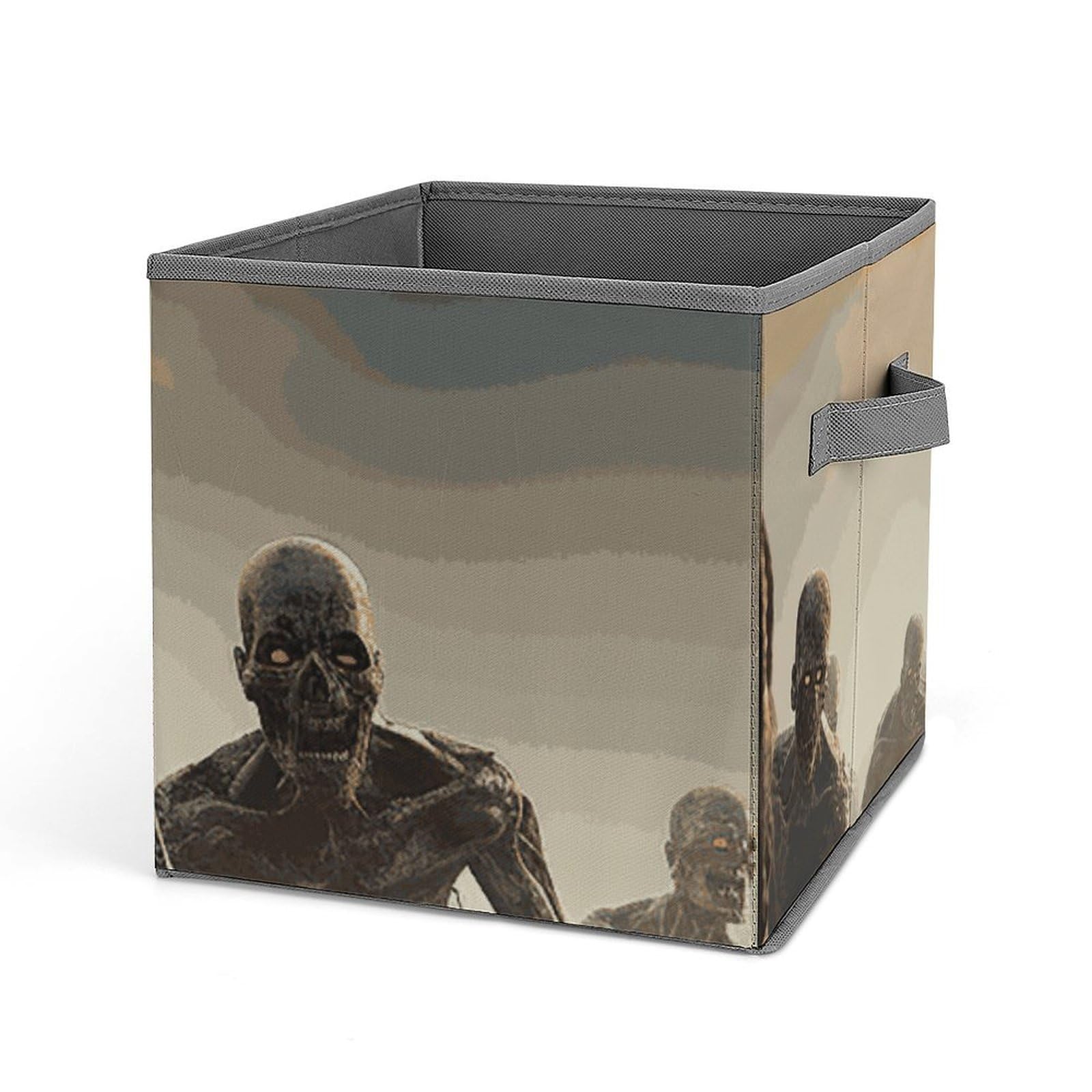 Bac de rangement pliable cube zombie armoire vêtements tissu épais home