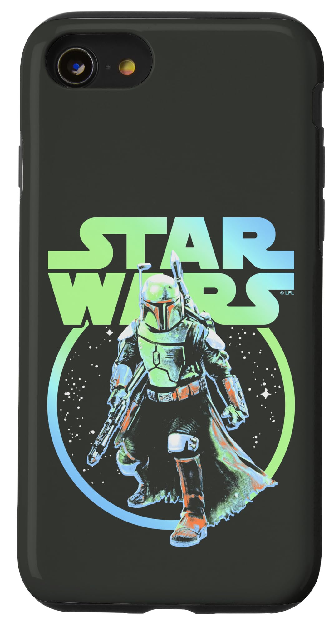 Coque iPhone SE Star Wars Boba Fett protection antichoc rigide 7 8