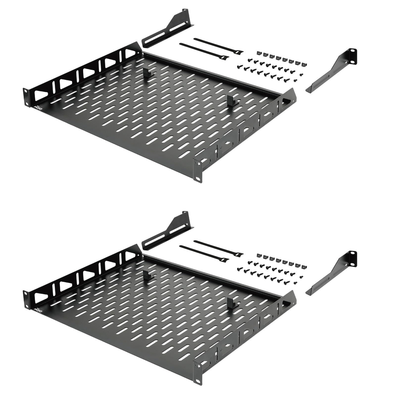 Tecmojo 1U 14 Inch Deep 2-Pack