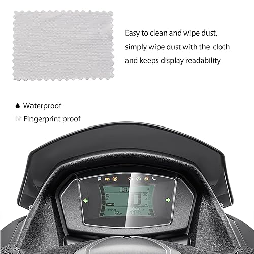 Miniatura 3 de HAONEL Protector de pantalla de repuesto para tablero de instrumentos para Yamaha NMAX 155 NMAX155 2020 2021 2022