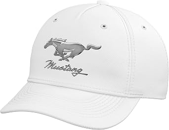 Mustang Emblem Adjustable Baseball Hat