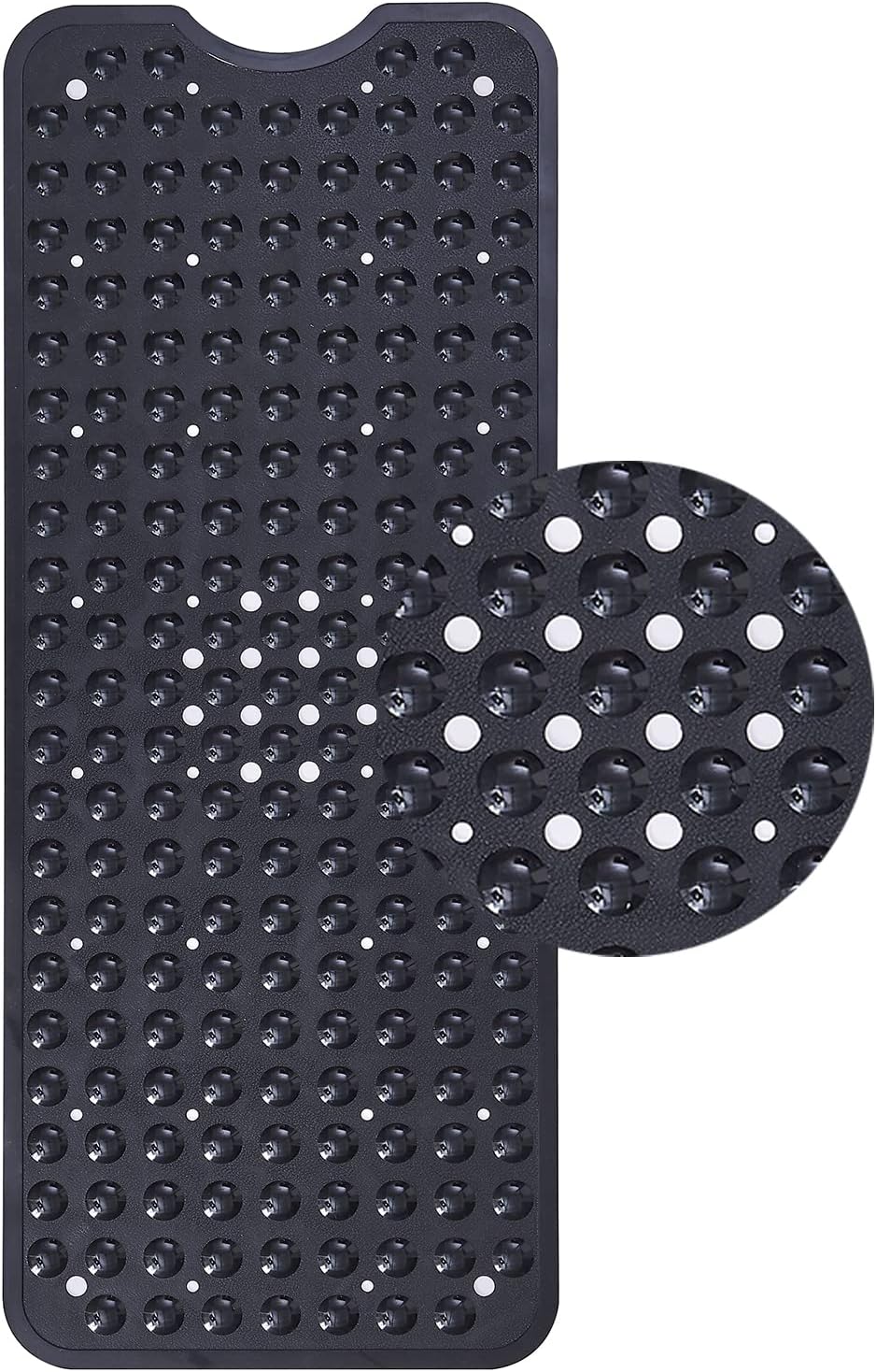 Silicone Bathtub & Shower Mat, Kinbear 16X40 Inch Non Slip