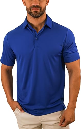 Columbia - Camiseta tipo polo de golf con Omni-Wick para hombre