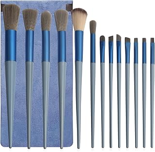 Juego de brochas de maquillaje, 13 piezas de ...