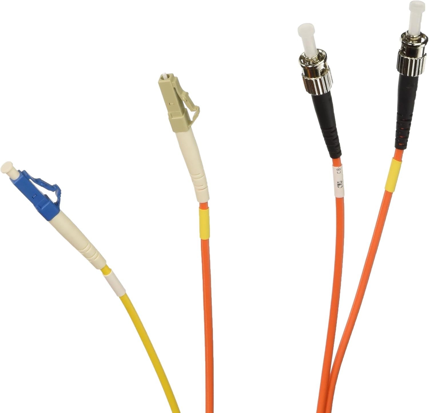 Tripp Lite Fiber Optic Mode Conditioning Patch Cable (ST/LC), 1M (3-ft.)(N422-01M)