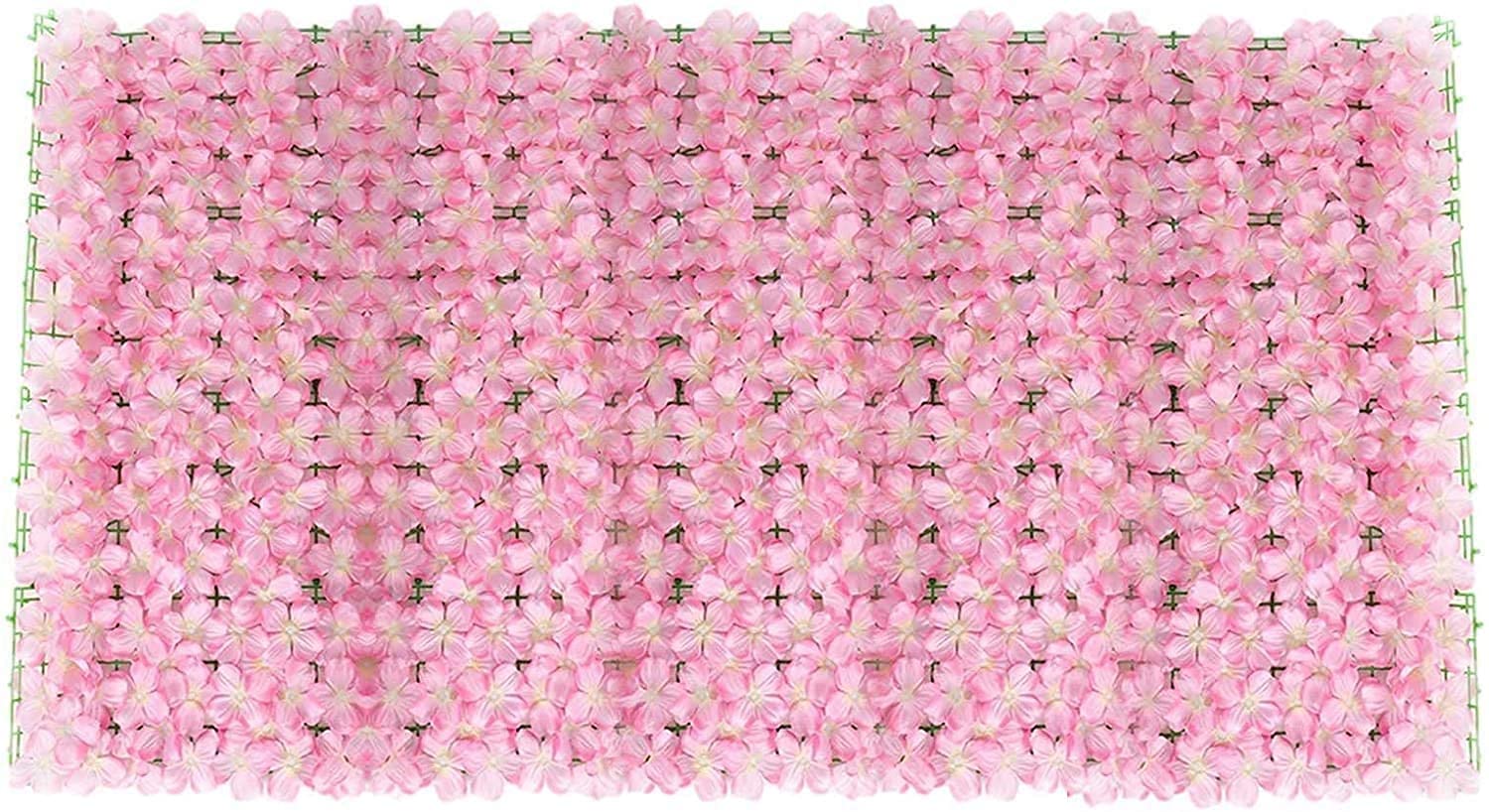 Brise-vue Décoratif En Fleurs Artificielles - 50x300 Cm, Rouge, Pour Balcon, Jardin, Terrasse Et Intimité