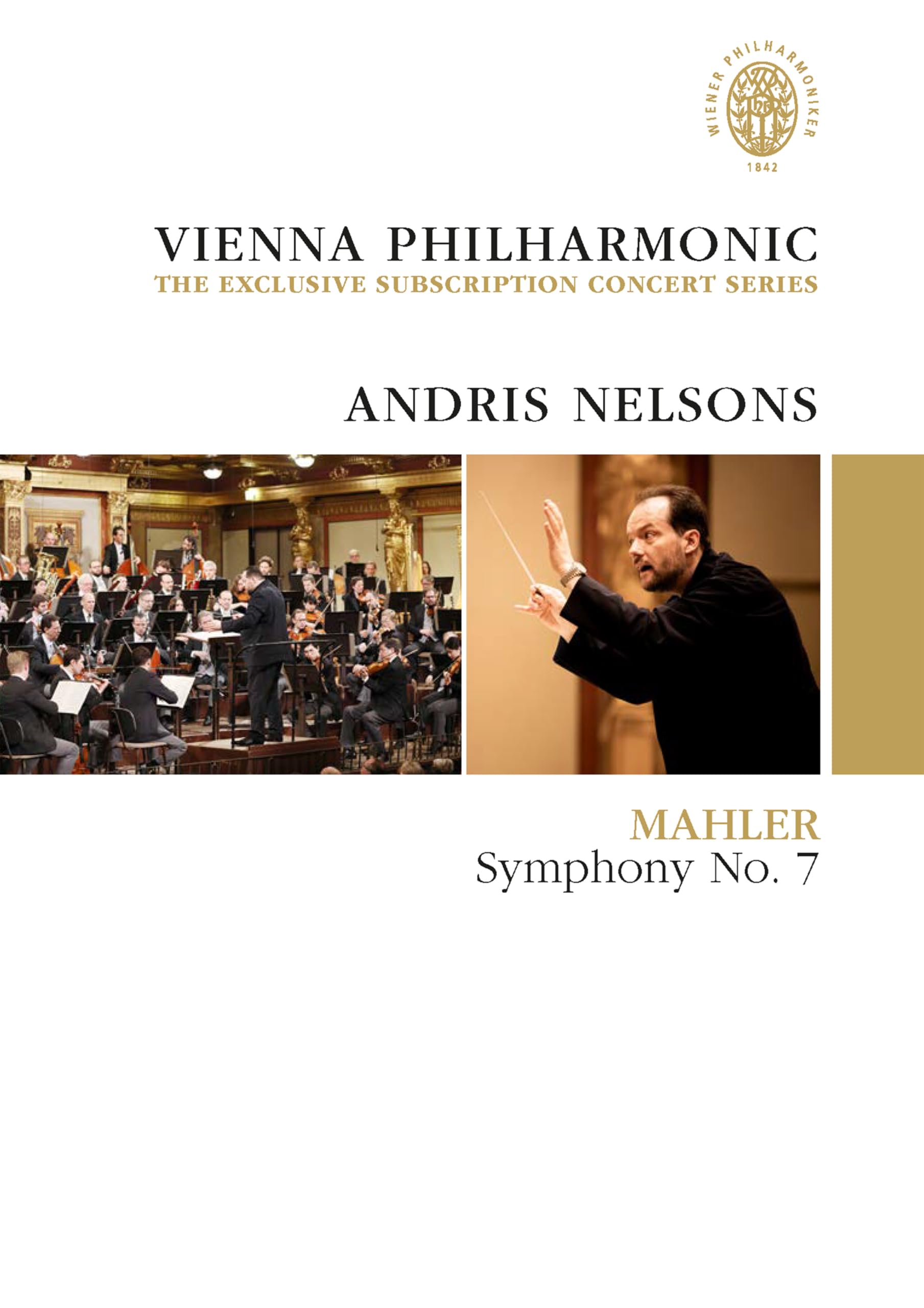 Mahler Symphonie n 7 Nelsons DVD para noches de concierto sinfonico en casa