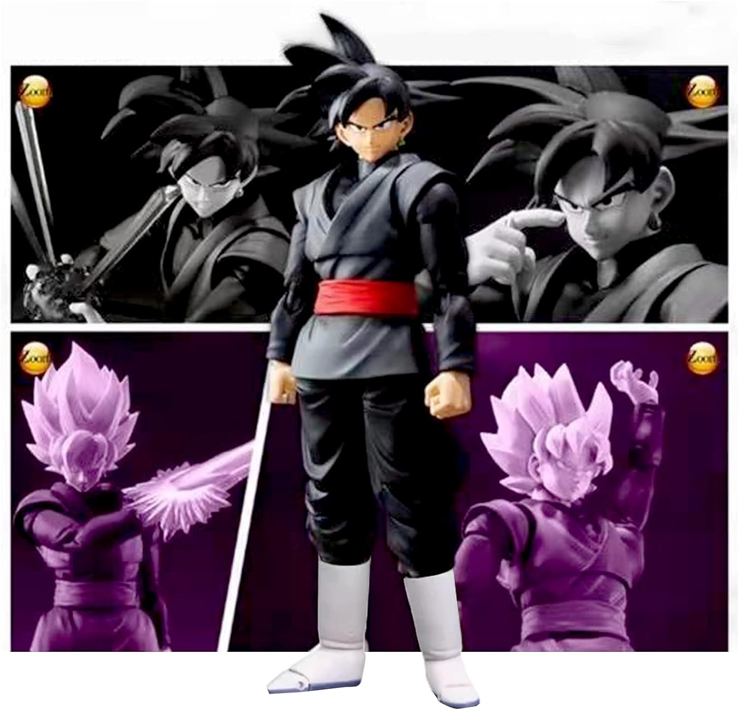 Buy Goku Action Figure 6 inch Black Battle Suit Dragon Ball Figures