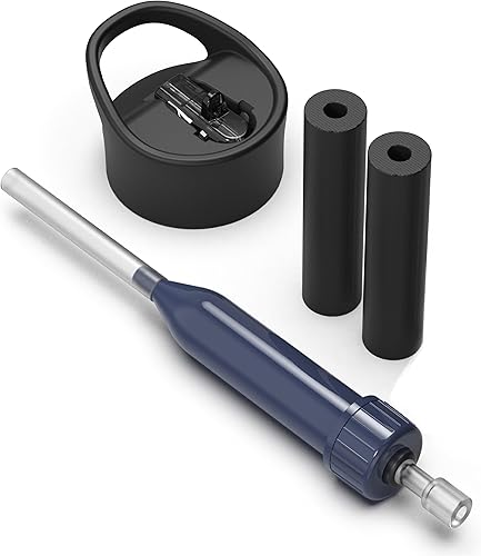 Miniatura 6 de Botella de agua filtrada de medio galón con tapa con popote, botella grande aislada con sistema de filtro, incluye bolsa de transporte con correa