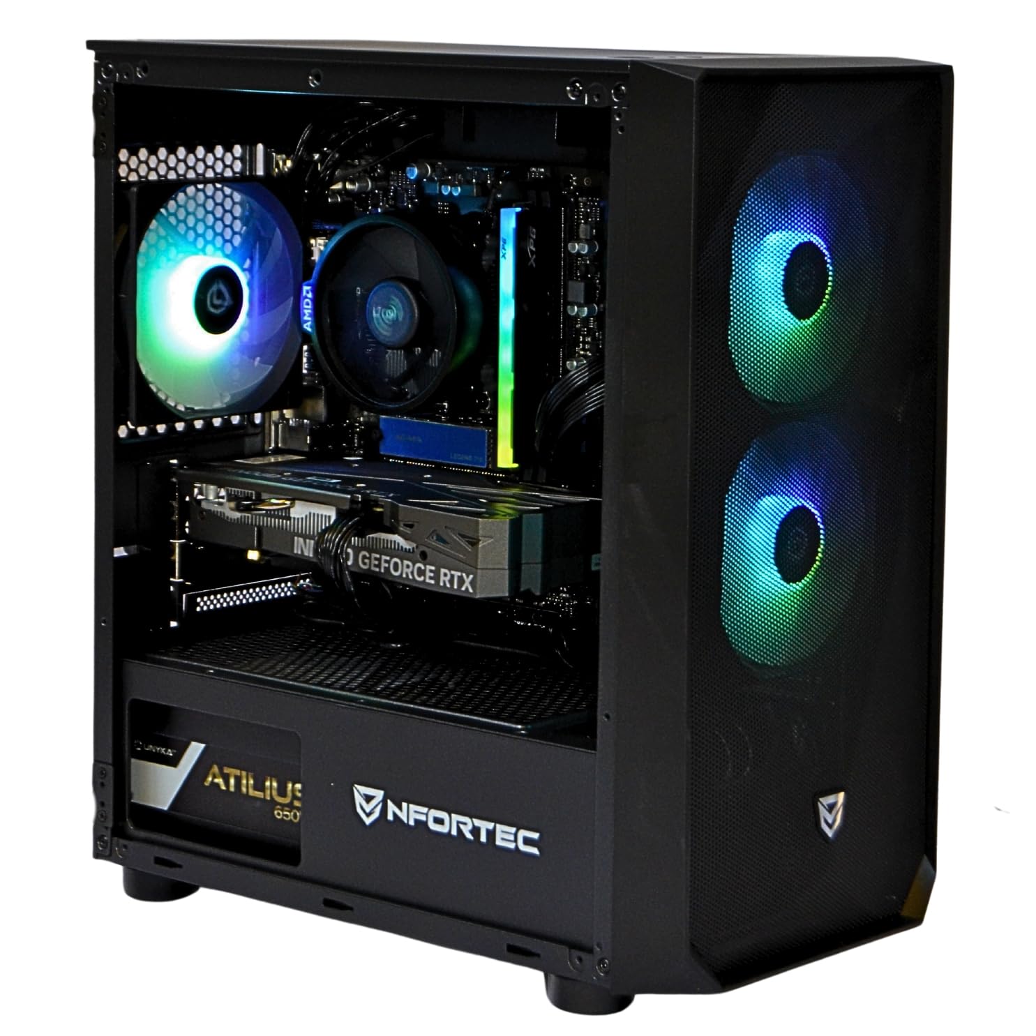 PC Gaming • TrendingPC • Intel Core I5 12400f 6 x 4,40ghz • NVIDIA RTX 5060 8gb • 32gb RAM DDR4 • SSD m.2 1tb • Windows 11 Pro • WiFi & Bluetooth • pc Gamer