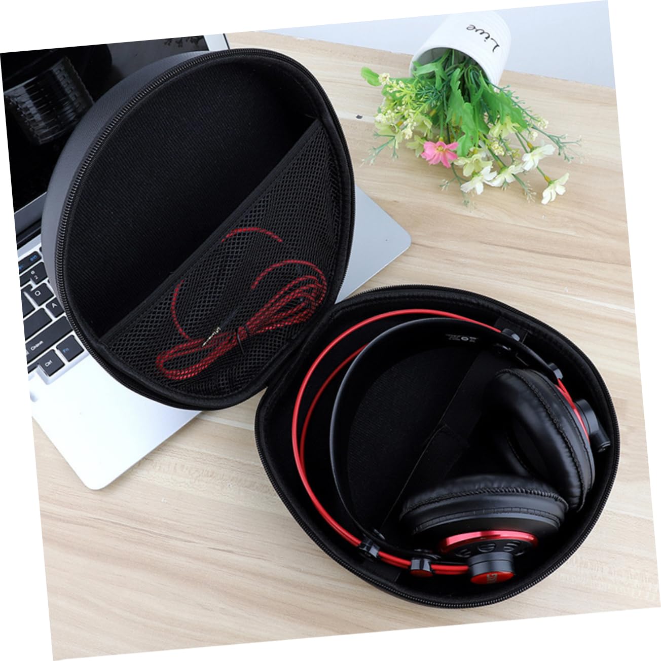 Gatuida Estuche para Auriculares Bolsa De Almacenamiento para Auriculares para Viajar Bolsa Portátil Protege Tus