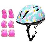Girl Helmet for Bike,Kids Bike Pink Helmet for Girls Approximately Ages 3-10 Years Adjuastable and Multi-Sport, from Toddler to Kids CPSC Certicated