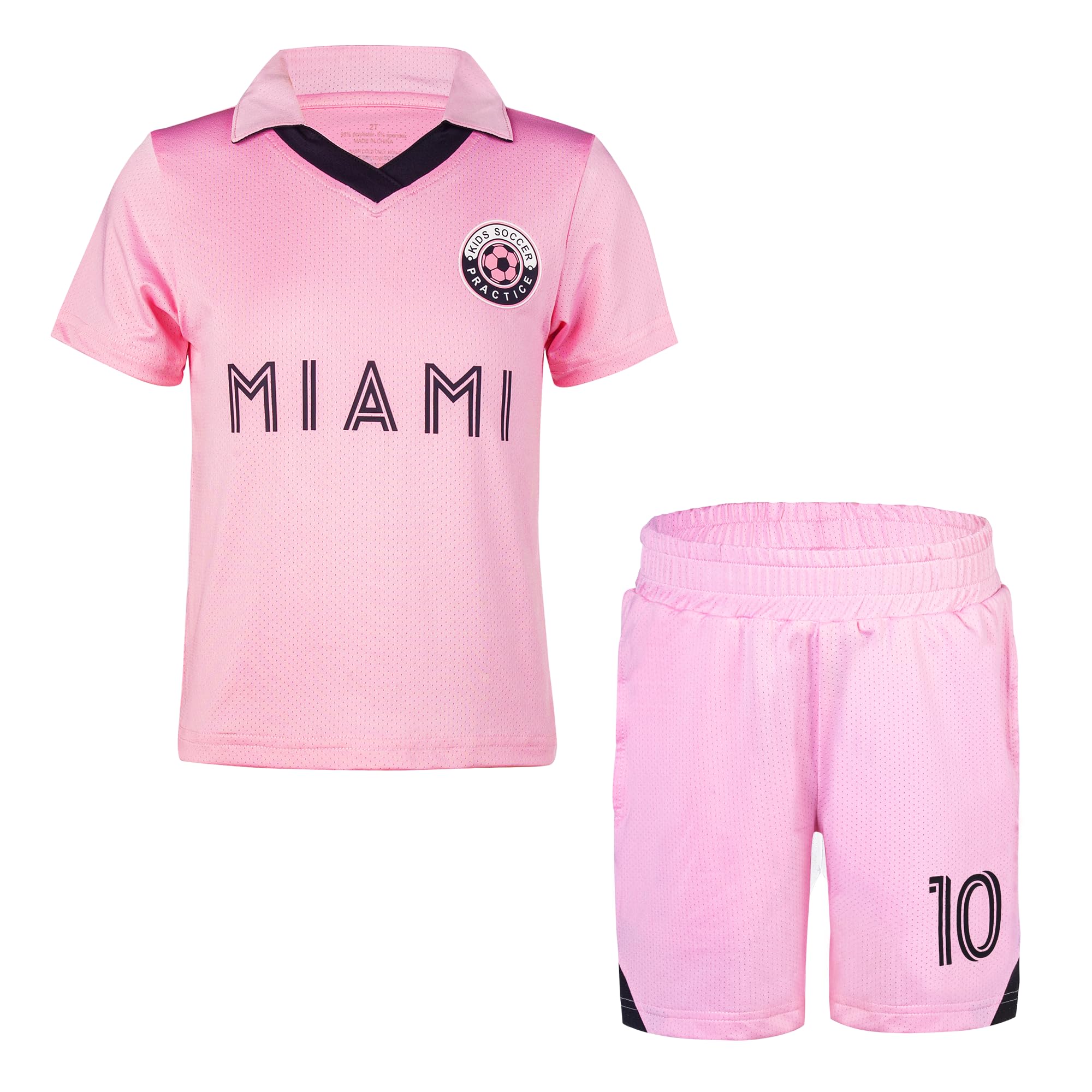 BDONDONKids Soccer Jerseys for Boys Girls Size 2-14 Years Breathable  Youth Soccer Football Training Outfits Gifts