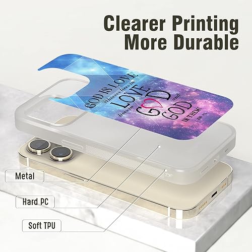 Miniatura 9 de Fundas con versículos bíblicos con citas para teléfono, color azul bendiga a Dios, adecuadas para iPhone 11, 12, 13, 14 Pro Max Plus Mini X 7 8 SE,