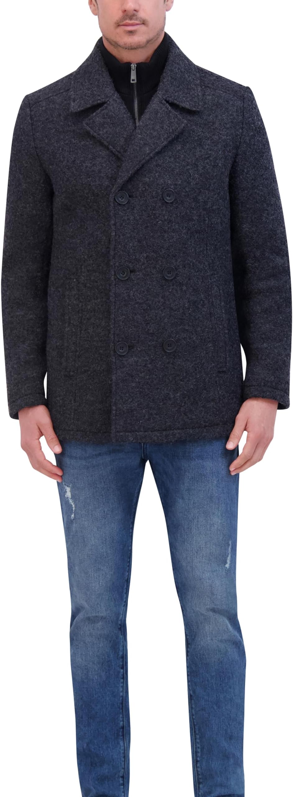 Kenneth ColeMen's Wool Top Coat