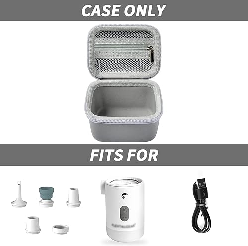 Miniatura 2 de casmilee Funda compatible con bomba de aire portátil FLEXTAILGEAR MP2 ProTINY, soporte para bomba de colchón Max Pump 2 Pro, caja con bolsillo de