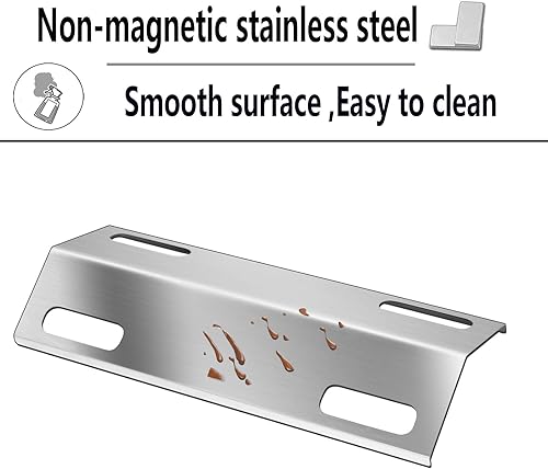 Miniatura 6 de Kalomo Placa de calor para parrilla de 15 38 pulgadas, cubierta para quemador de 3 quemadores Ducane Affinity serie 3000, 3100, 4100, 3200, 4200,