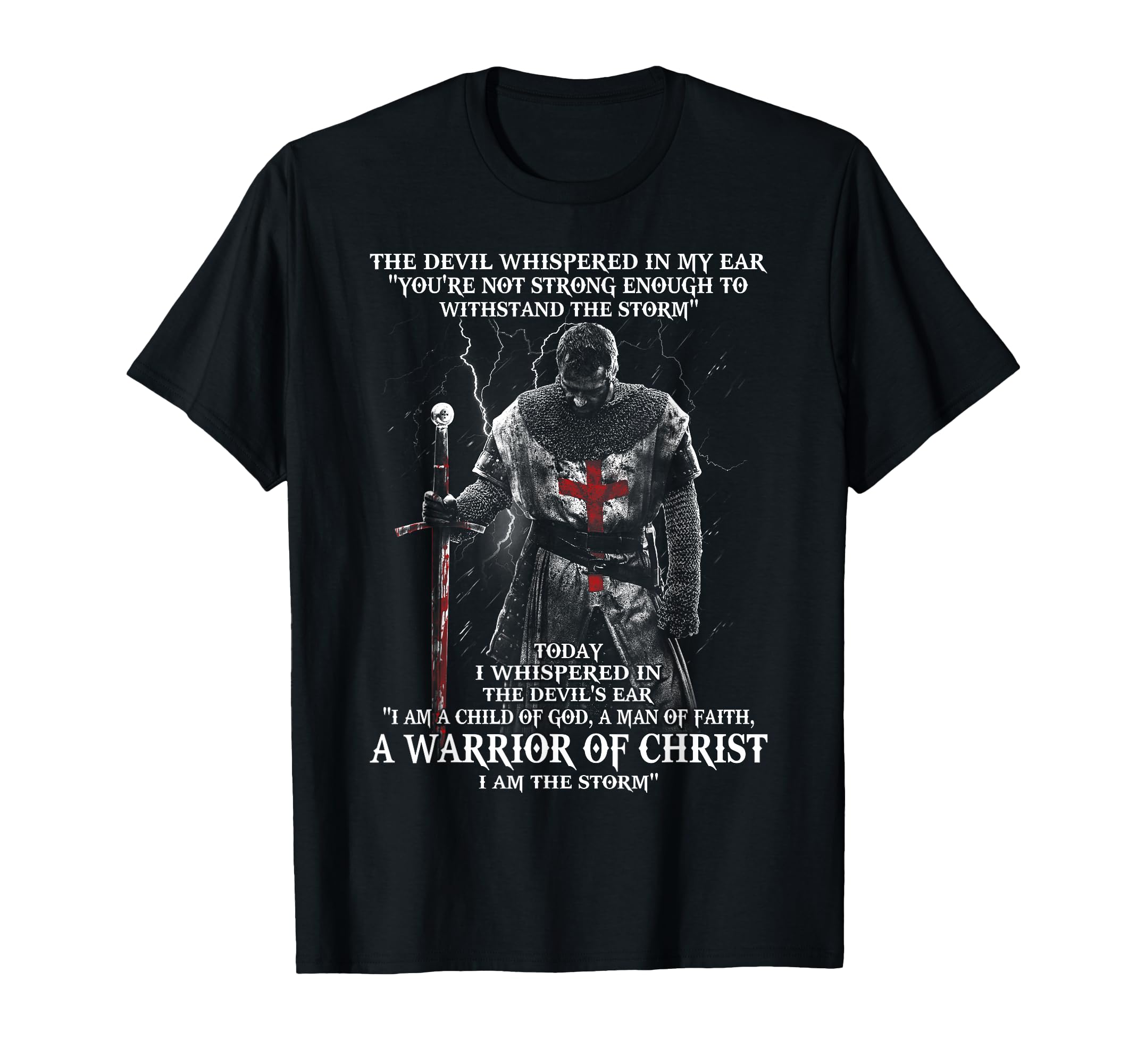 A Warrior of Christ Tshirt T-Shirt