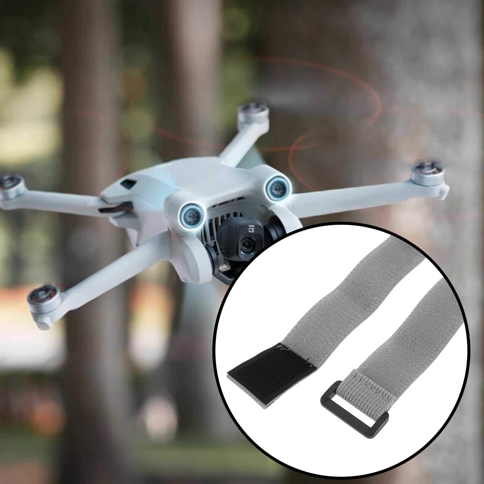eMagTech 2Pcs Drone Blade Fixer Strap Wings Stabilizer Strap Compatible with DJI Mini 3 Pro/Air 2/2S/Mini 2 - Image 2