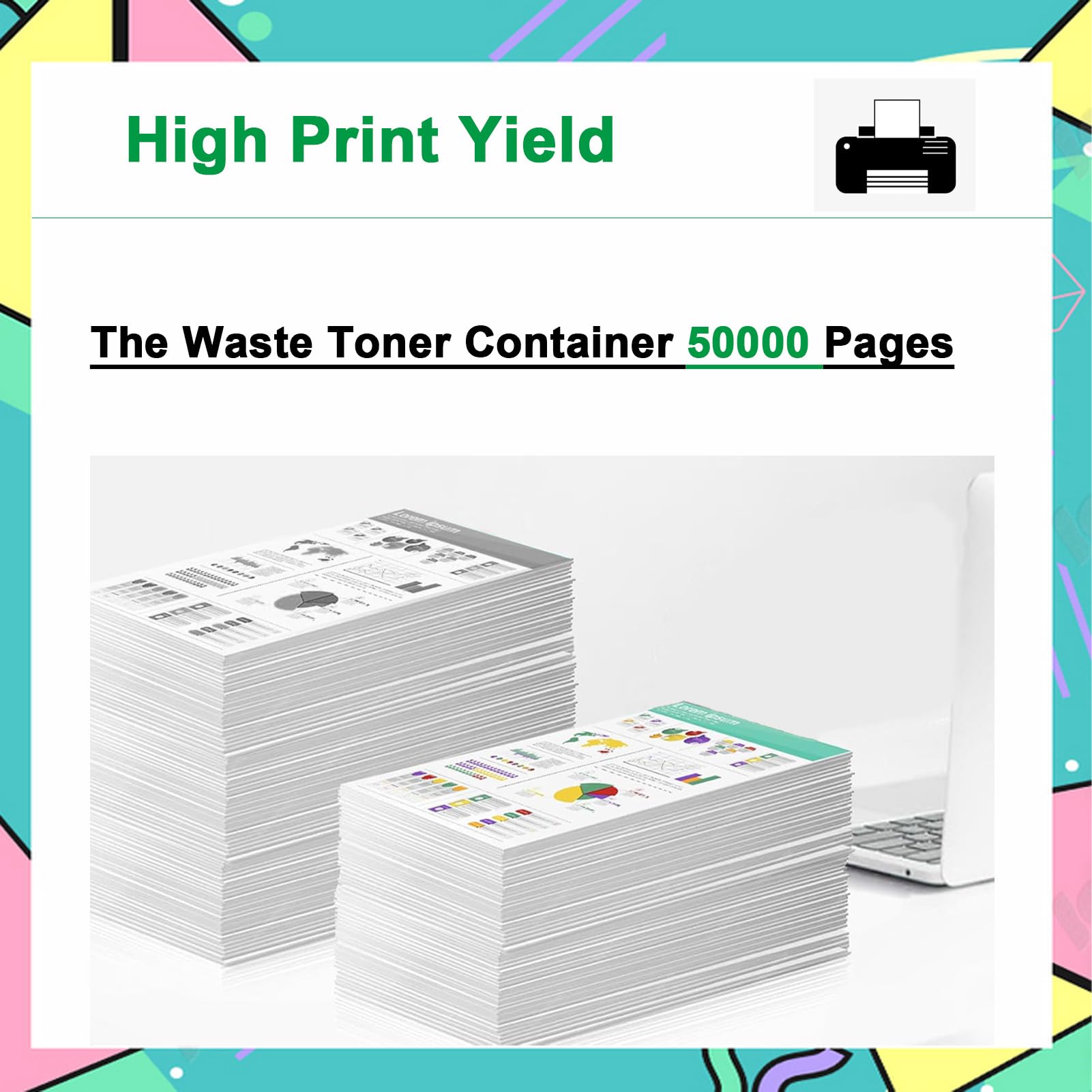 Compatibile Per Brother WT229CL Scatola Toner Di Scarto, Per Stampante HL-L8230CDW L8240CDW MFC-L3720CDW L3740CDWE L3760CDW L3765CDW L3780CDW MFC-L8390CDW 1-pack
