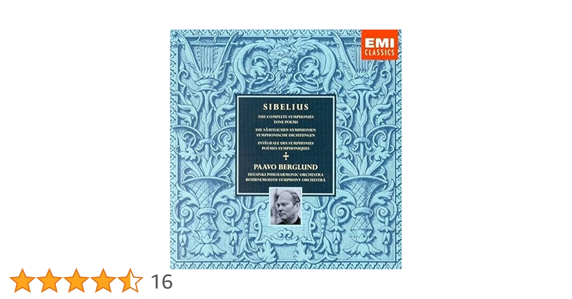 Amazon.co.jp: Sibelius : The Complete Symphonies & Tone