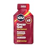 Energy Original Sports Nutrition Energy Gel, 8-Count, Vegan, Gluten-Free, Kosher, and Dairy-Free On-The-Go Energy for Any Workout, Raspberry Lemonade
