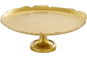 CosmoLiving Aluminum Cake Stand: Elegant Display for Exquisite Delicacies