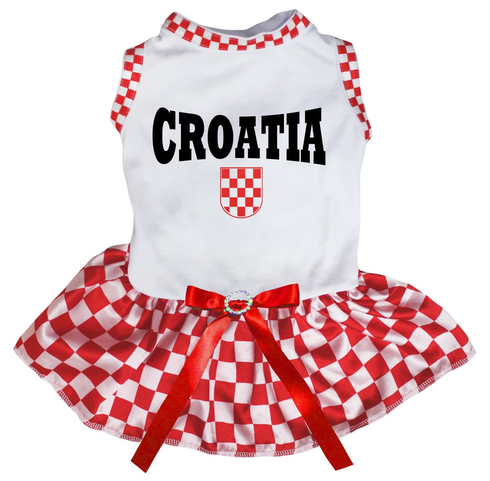 Robe pour chien Croatie blanche XXL : Idéale pour grand chien