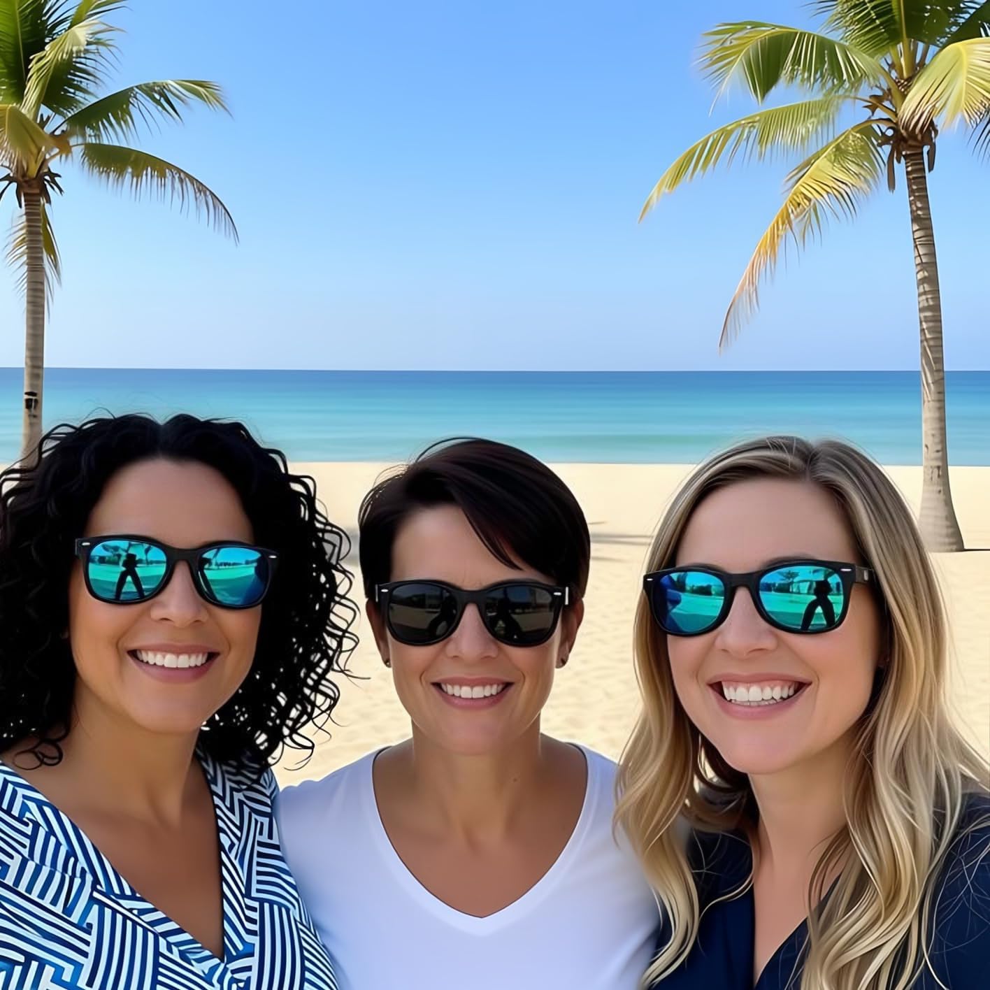 Fsmiling Mens Sunglasses Bulk Classic Sunglasses Pack Cheap Shades Glasses Cool Eyewear Set for Women-15Pack,Black - Image 8