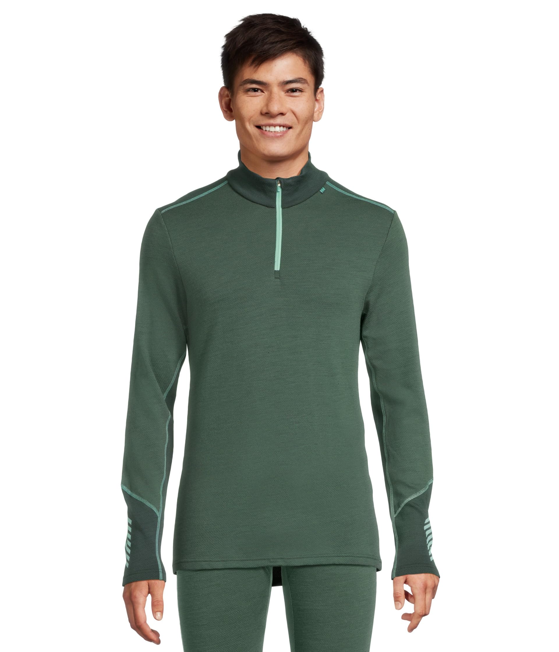 Helly Hansen LIFA Merino Midweight 1/2 Zip Base Layer Canottiera Uomo
